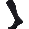 thumbnail image 3 of Under Armour UA Tactical HEATGEAR Cushioned Over The Calf Socks (1 Pair) Black 1377423 Sz XL (13-16), 3 of 4