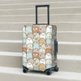 thumbnail image 2 of Lsque Lovely Bear Printed Luggage Cover, Travel Luggage Protector,Scratch and Dirt Resistant, Fits 18-32 Inch Luggage - Large, 2 of 9