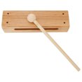 thumbnail image 1 of Homoyoyo 1Pcs Bloc de Rythme en Bois pour Éducation Musicale et Percussion pour Enfants, 1 of 4