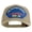 Khaki, variant on USS Pennsylvania BB 38 Blue Patched Solid Cotton Twill 5 panel Mesh Back Cap - Navy OSFM