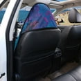 thumbnail image 4 of Binienty Coconut Tree Car Seat Sweat Towel Cover Post-Workout Tropical Palm Tree Sunset Waterproof Sweating Car Seat Cover for Cars SUV Truck Front Seats Only, 4 of 7