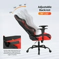 thumbnail image 3 of BestOffice Ergonomic Gaming Chair, Lumbar Support, Swivel Rolling for Men, Women(Red), 3 of 7