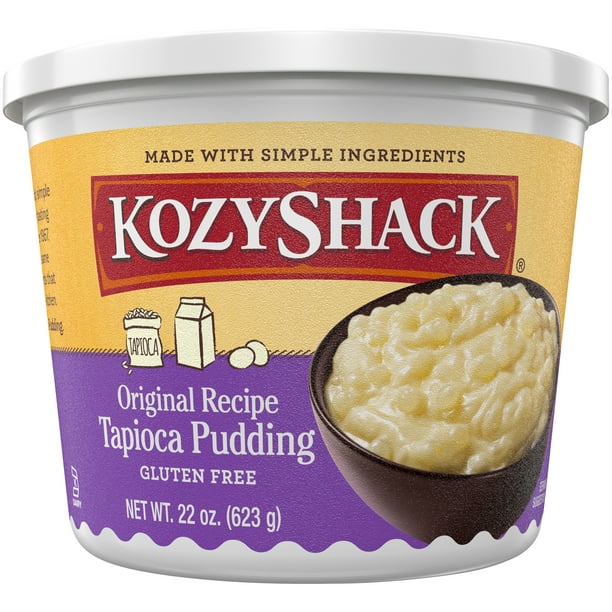 Sicilien Tremble Fælles valg Kozy Shack® Original Recipe Tapioca Pudding, 22 oz - Walmart.com