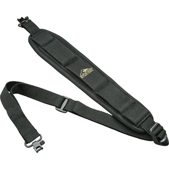 Butler Creek Comfort Stretch Rifle Sling with Swivels - Black