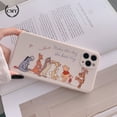 thumbnail image 4 of Iphone case Iphone 11 pro max case iphone 12 pro max Iphone 7 plus case TPU silicone mobile phone case iphone 12 mini cartoon animals case Silicone Phone Case For iPhone 11 Pro Max X Xr Xs Max 7 8 Plu, 4 of 4