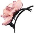 thumbnail image 5 of Jaw Alligator Clip de hilo de seda Flower Billed Hair Centá para cabello delgado Cabello grueso, 5 of 5