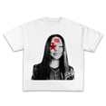 thumbnail image 1 of [100% Cotton] Mariahh Red Free Red Star Graphic Rap Tee Cotton Y2K Fashion Streetwear, Gift For Man T-Shirt Top oversized Clothing, 1 of 7