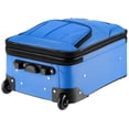 thumbnail image 4 of Rockland Ensemble de Valises Verticales Souples Fashion, Bleu, 2 Pcs (14/19), 4 of 4