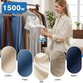 thumbnail image 5 of Garment Steamer for Clothes, 1500W Handheld Steamer with 300ml Tank, Fast 20s Heat Up Portable Steamer for Travel & Home, White, 5 of 8