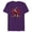 Purple, variant on Ahsoka Tano with Lightsaber and Jedi Order Symbol - Short Sleeve Blended T-Shirt for Adults - Customized-Navy Heather