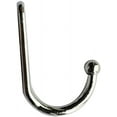 thumbnail image 3 of Coat Hook, 30 Unique Pieces Metal Hooks And Racks Storage With Screws For Home, Shelves, Drawers, Lockers, Bath - Silver, 3 of 5
