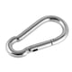 thumbnail image 5 of Mosquetones de acero inoxidable de 14 cm de largo para camping y mochileros 10cm, 5 of 8