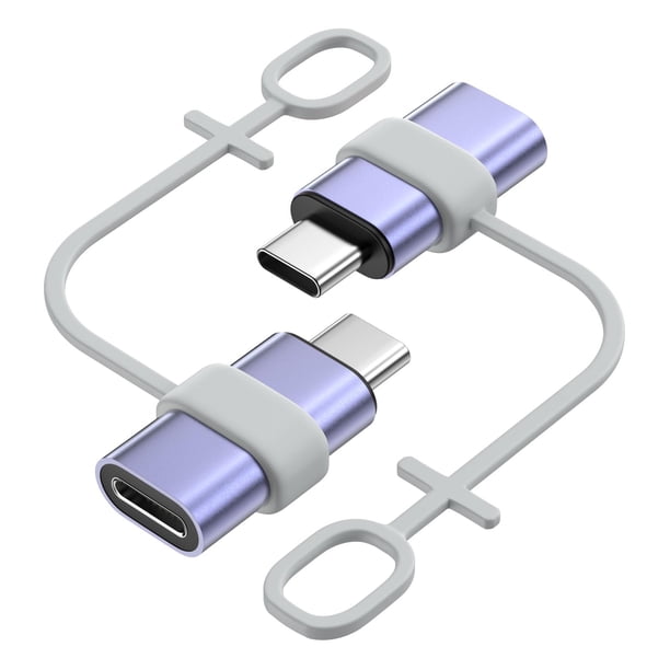 Adaptador MoKo Lightning a USB-C Paquete de 2 para Carga y Datos