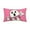 A, variant on HaiSphere Halloween Cute Pink Ghost Boo Lumbar Throw Pillow Cover, Decorative Linen Pillow Case for Halloween Party Sofa Couch Living Room Office Home Decor, Pillow Insert Not Included,L