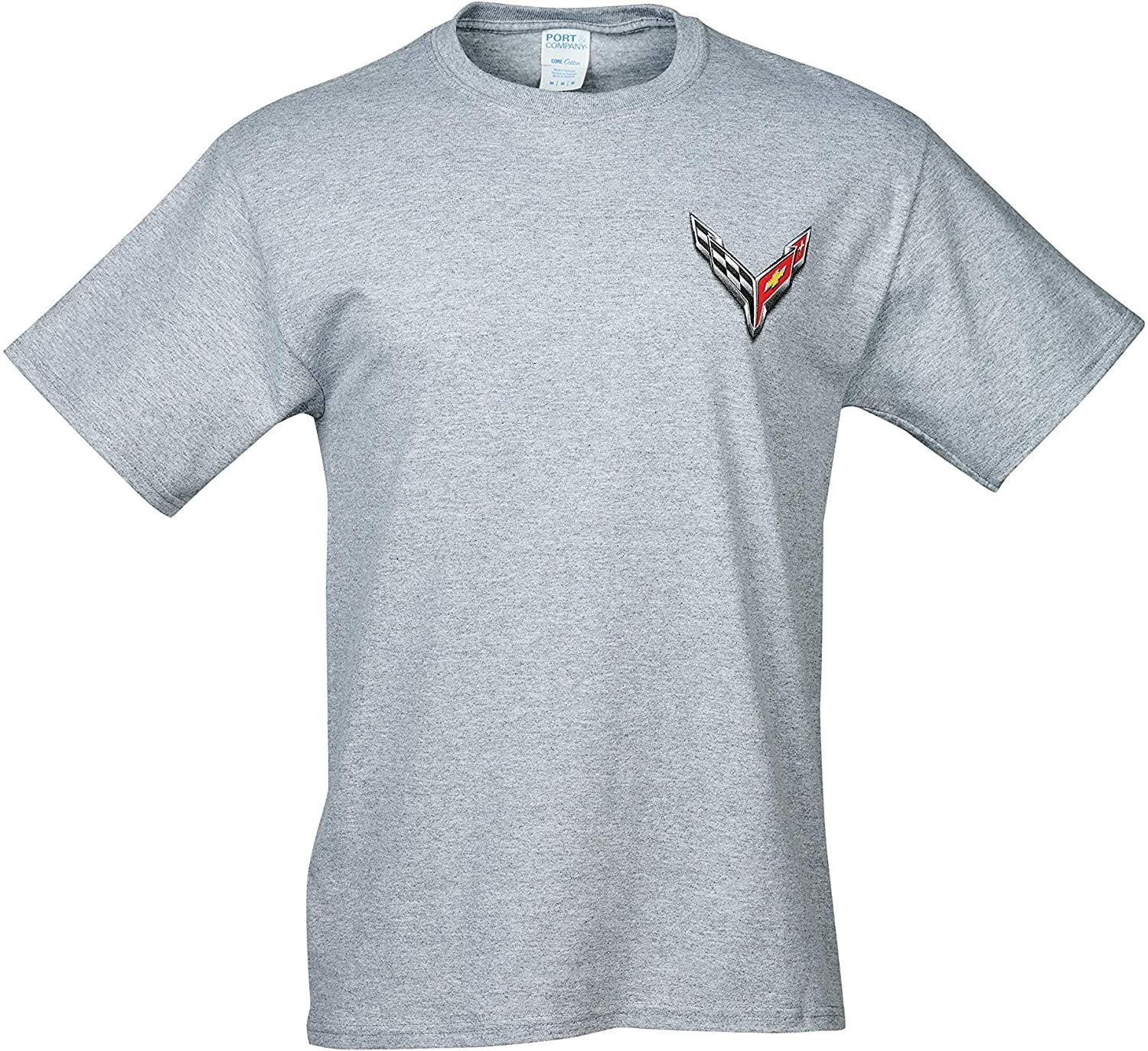 XX-Large, Gray C8 Corvette Next Gen American Legacy Born in The USA Mens T-Shirt XX-Large, Gray C8 Corvette Next Gen American Legacy Born in The USA Mens T-Shirt