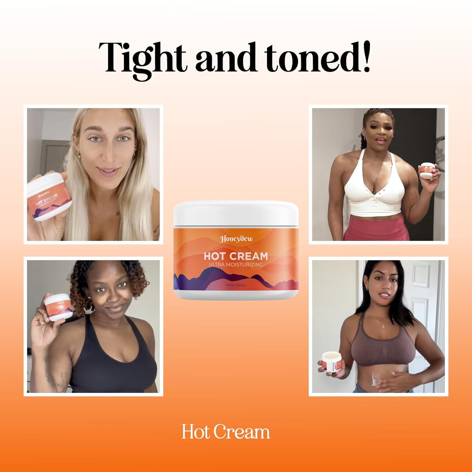 Maple Holistics Hot Firming Lotion Sweat Enhancer Skin Tightening 