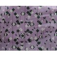 thumbnail image 4 of oneOone Georgette Viscose Fabric Ikat Stripe|Diamond & Triangle Geometric Printed Craft Fabric BTY 42 Inches Wide, 4 of 4