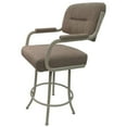 thumbnail image 3 of Swivel Counter 26" Bar Stool - M-110 Metal Beige Frame, 3 of 3