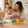 thumbnail image 3 of Marker Holders (5 Pack): Silicone Organizers for Broad Tip Markers, Prevent Lost Lids, Portable, Value Family Size, Dishwasher Safe, 3 of 4