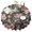 Pioneer Flower Floral-2, variant on Pioneer Flower Floral Print Pattern Round Tablecloth 60"x60",Wrinkle Wipeable Table Cloth for Kitchen Dining Room Picnic Patio Party