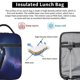 thumbnail image 5 of f126 Doctor Who The Animated Series Lunch Boxes Premium Oxford Fabric, Spacious Compartment with 4 Slots, Machine Washable & Odor Resistant c126, 5 of 5