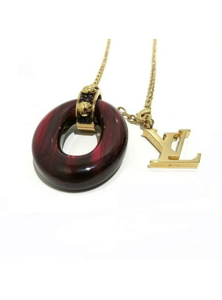 Louis Vuitton LV & ME b Metal Brand Necklace M00073 Gold Ladies with  Box