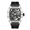 Black, variant on MEGIR Skeleton Automatic Men Watch, Waterproof Transparent Case Casual Sport Mechanical Wristwatch