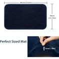 thumbnail image 6 of 24"X16" Non Slip Bathroom Rugs Durable Soft Bath-Mat for Bathroom Machine Washable Bath Mats Rugs Water Absorbent Bathroom Mats with Fluffy Microfiber, 6 of 8