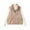 005Beige, variant on Womens Quilted Puffer Vest Padded Sleeveless Stand Collar Jackets Winter Solid Zip Up Jacket Warm Outerwear