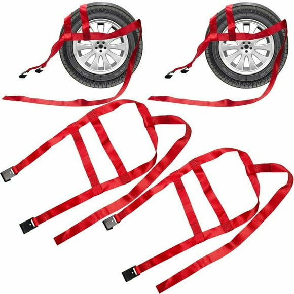 Tow Dolly Tie Down Straps