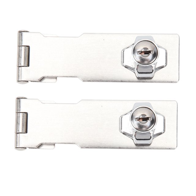 Cerraduras con llave, 2 piezas Cerraduras con llave, pestillo de seguridad, pestillo de seguridad con llave, pestillo diseñado para la perfección