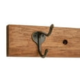 thumbnail image 3 of Era Farmhouse 5 Hook Wood Rail, Medium Stain, 3 of 6