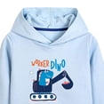 thumbnail image 4 of UAYOTSE Toddler Boy Long‑Sleeve Hoodie Jogger 2‑Piece Matching Outfit, Soft Casual Knit Set for Boys Home Play and Cool‑Weather Short Outings Size 7-8 Years, 4 of 4