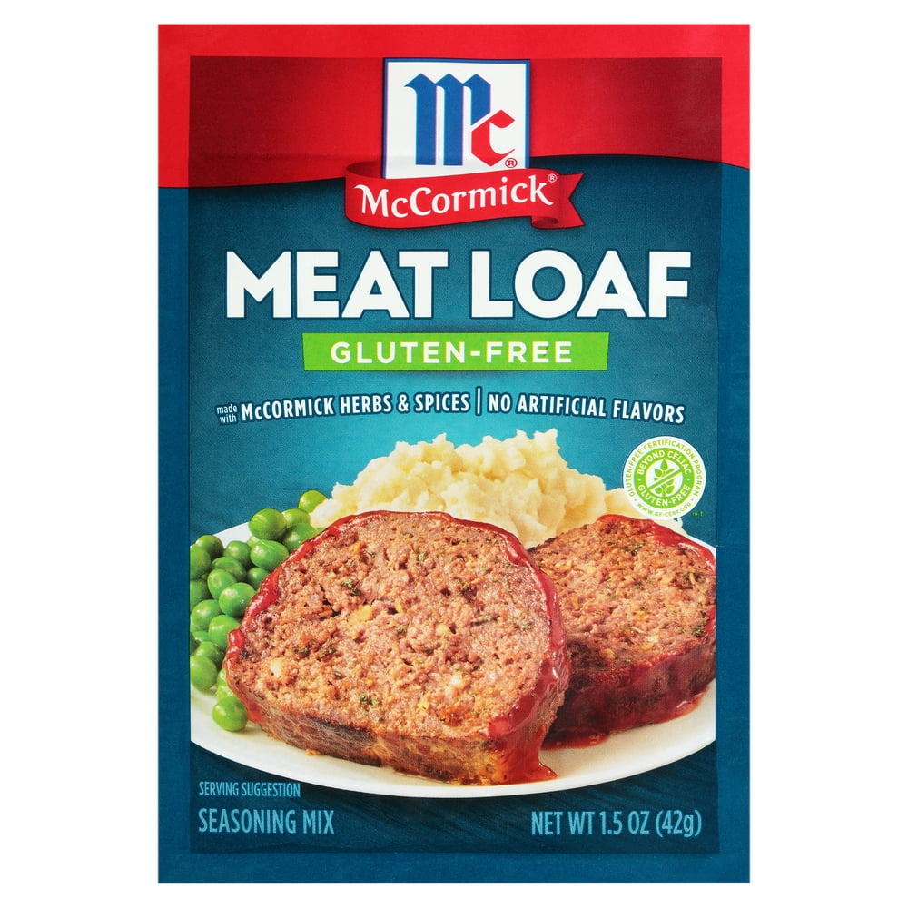 McCormick Gluten Free Meat Loaf Seasoning, 1.5 oz