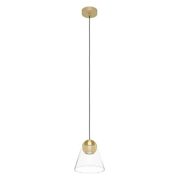 99628A-Eglo Lighting-Cerasella - 10W 1 Led Pendant In Transitional Style 6 Inches Tall And 8 Inches Wide -Traditional Installation