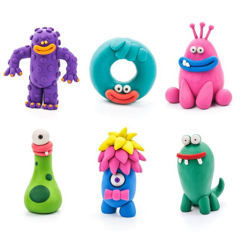 modeling clay monsters