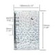 thumbnail image 5 of A6 Budget Binder Cover Clear PVC 6 Ring Binder Glitter Star Refillable Notebook Shell Protector with 2 Snaps, 5 of 5
