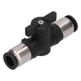 thumbnail image 1 of Herwey Pneumatic Valve Connector Manual Control Knob Switch Air Line Quick Connect Fittings 3/8in,Knob Valve Switch Connector,Pneumatic Valve Connector, 1 of 8