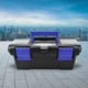 thumbnail image 4 of Caja de herramientas de plástico , caja de almacenamiento de herramientas de reparación para , para jardín, oficina, coche, maletero Azul CUTICAT Caja de herramientas, 4 of 7