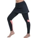 thumbnail image 3 of Leggings con falda para mujer, leggings de yoga con falda y leggings de tenis para mujer con bolsillos, 3 of 5