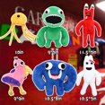 thumbnail image 2 of Nucucina Garten of Banban - Juguete de peluche para fanáticos de Garten of Ban Ban, de 10 pulgadas, muñeco de peluche suave para niños y adultos, gran regalo de cumpleaños y Pascua (6 piezas) 6 6 Peluches de peluche del alfabeto Juguete de peluche divertido de dibujos animados del alfabeto \u2013 Suave Kawaii Alfabeto Lore Peluches de peluche colección de almohadas de peluche, gran C Xishao Juguetes, 2 of 2