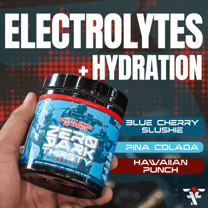 Frontline Formulations Zero Dark Thirsty, Electrolyte Supplement, Hawaiian Punch Flavor, 30 Servings
