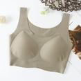 thumbnail image 3 of LLYWEY Women Bras Full-Coverage Sports Bras High Support Ladies Full Coverage Bra Style-1187 Women's Plus Convertible Bra Feature Adult Female T-Shirt Sports Bras Khaki 38B, 3 of 3
