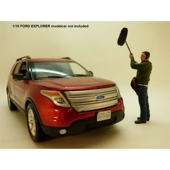 Camera Crew Figure III Boom Operator for 118 Scale Models