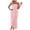 Light Pink, variant on DAFEI Women's Strapless Bodycon Ruched Dresses Vintage Open Back Boned Corset Wedding Guest Dress