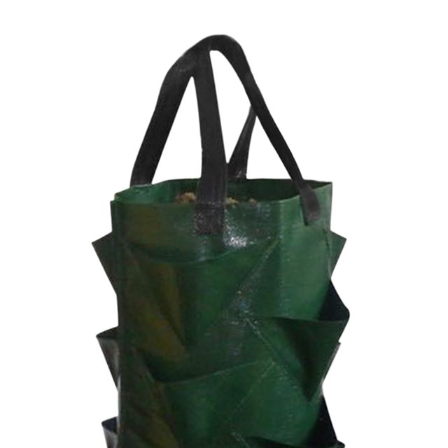 Bolsa de cultivo de plantas 3 galones bolsa de plantación de jardines de tomate de fresa verde Sywqhk Libre de BPA