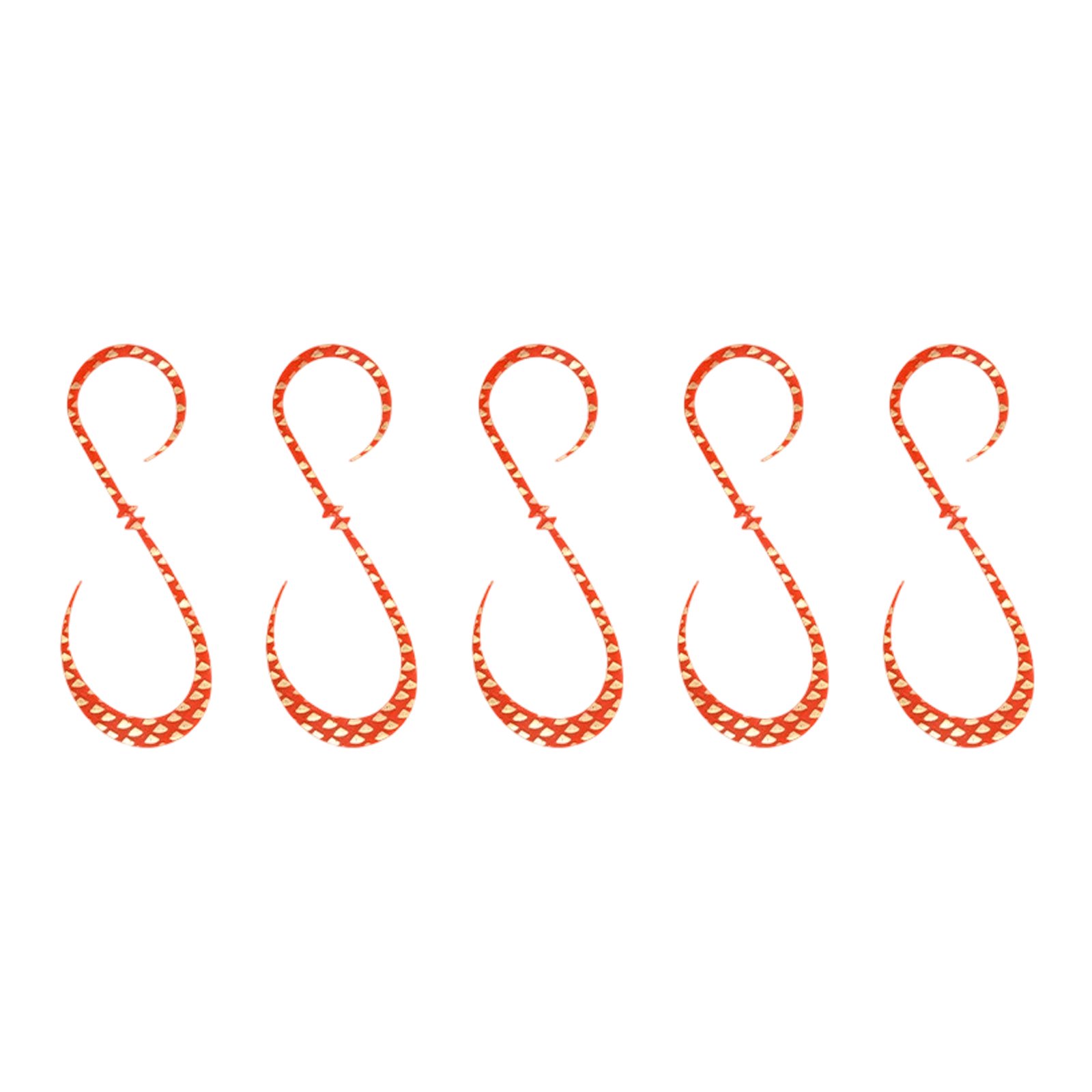 Fishing Skirt for Lure Repair 11 cm Silicone Strips Soft Curled Tail Design 5 Piece Pack Anglers Users