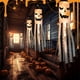 thumbnail image 5 of Fantasma Iluminado Con Sombreros Bruja Luces LED Halloween Aterrador, 5 of 9