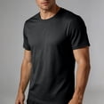 thumbnail image 5 of Luvrsol T-Shirts for Man Solid Crew Neck Basic Athletic Tee Moisture Wicking Workout Training Tops XS-3XL, 5 of 7