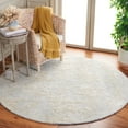 thumbnail image 2 of SAFAVIEH Glamour Tashi Abstract Area Rug, Blue/Ivory, 6' x 6' Round, 2 of 8
